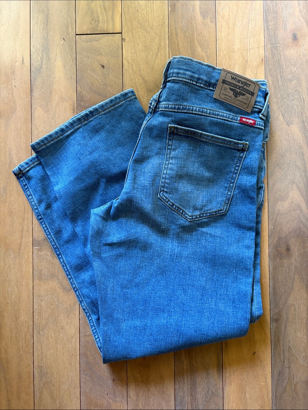 Boys Wrangler Husky Straight Jeans Size 14